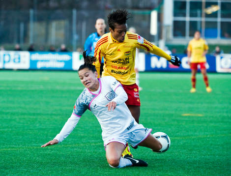 Alexandra Riley, Malmö och Elaine Moura, Tyresö