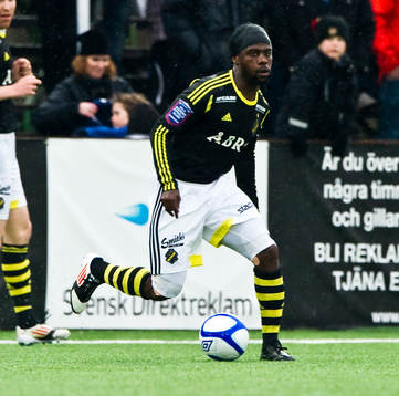 Martin Mutumba, AIK gjorde 0-1