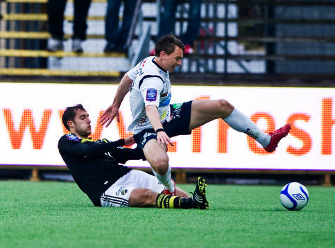 Niklas Backman, AIK och Marcus Hansson, Gefle