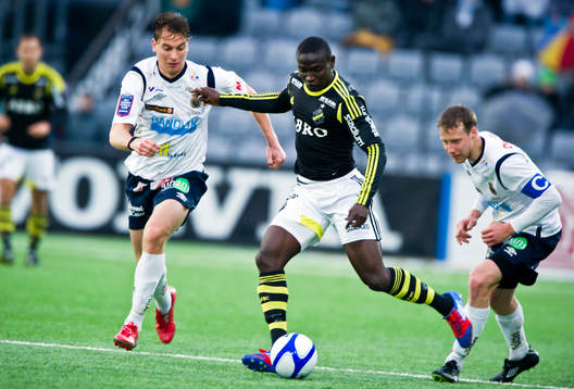 Marcus Hansson, Gefle och Alhassan Kamara, AIK och Daniel