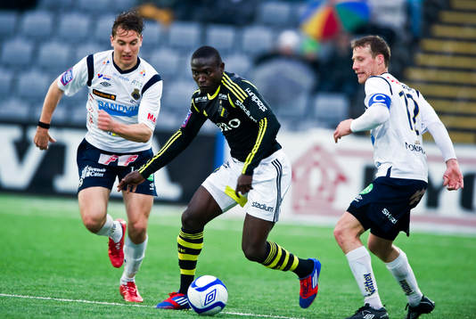 Marcus Hansson, Gefle och Alhassan Kamara, AIK och Daniel