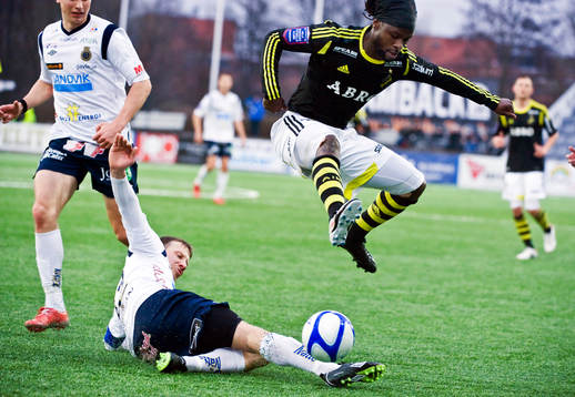 Daniel Bernhardsson, Gefle och Martin Mutumba, AIK gjorde