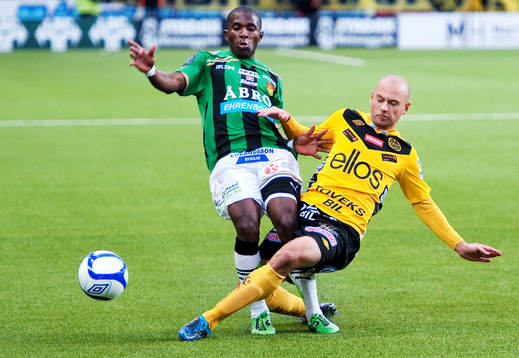 Eric Bassombeng, GAIS, Stefan Larsson, Elfsborg