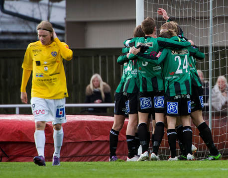 Gabriel Altermark Vanneryr, Varberg, gör matchens enda