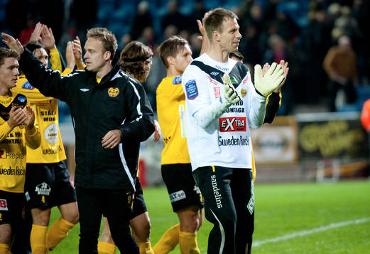 Jubel i Mjällby. Mattias Asper, Mjällby