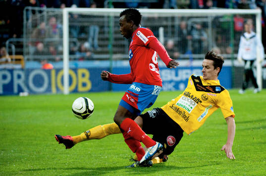 Haris Radetinac, Mjällby och May Mahlangu, Helsingborg