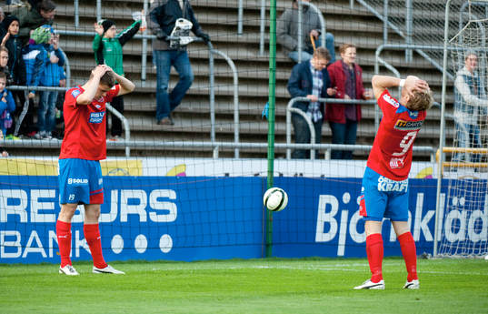 Erik Sundin, Helsingborg. Alfred Finnbogason, Helsingborg