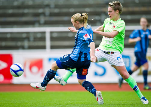 Mia Jalkerud, Djurgården och Sophie Schmidt, Kristianstad