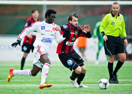Kwame Amponsah Karikari, Degerfors och Andreas Eriksson,