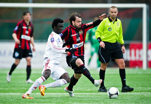 Kwame Amponsah Karikari, Degerfors och Andreas Eriksson,