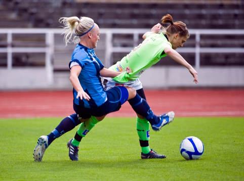 Anna Lindblom, Djurgården och Therese Björck, Kristianstad