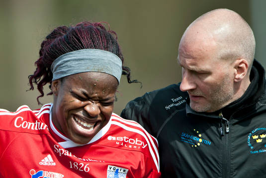 Danesha Adams, Vittsjö, skada