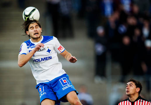 Astrit Ajdarevic, Norrköping, når högre än Ricardo