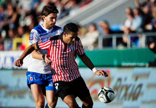 Astrit Ajdarevic, Norrköping, och Wilton Figueiredo,