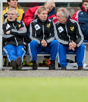 Björn Andersson, tränare, Benny Johansson,