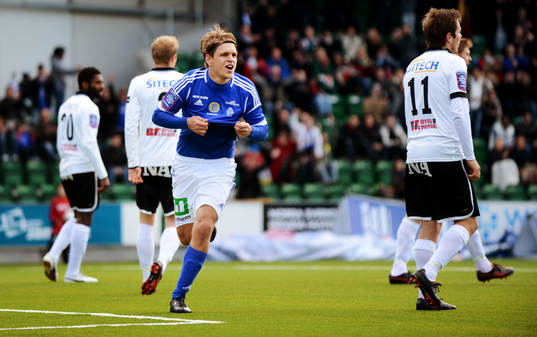 Fredrik Holster, GIF Sundsvall, jubel