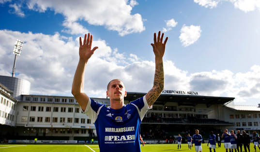 Christian Brink, GIF Sundsvall jubel