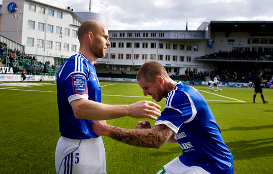 Roger Risholt, Christian Brink, GIF Sundsvall jubel
