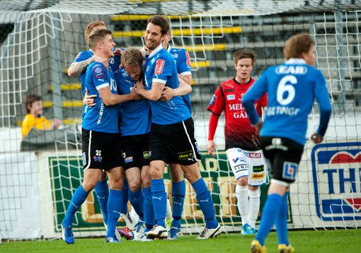 Johnny Lundberg, Halmstad, jubel