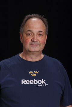 Equipment manager Anders Weiderstål of Sweden poses for a