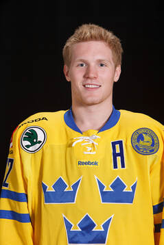 Gabriel Landeskog of Sweden poses for a portrait