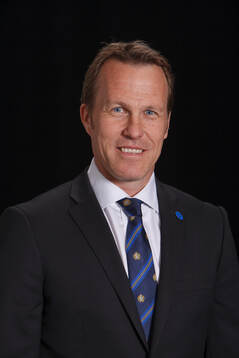 Coach Johan Garpenlöv of Sweden poses for a portrait