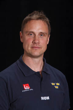 Assistant coach Roger Rönnberg of Sweden poses for a