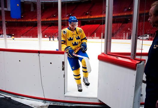 Gabriel Landeskog lämnar isen