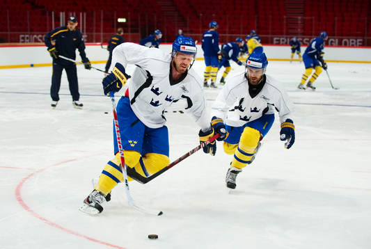 Johan Franzén och Henrik Zetterberg