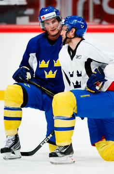 Loui Eriksson och Niklas Kronwall