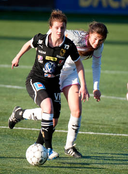 Anna Welin, LDB gjorde debut