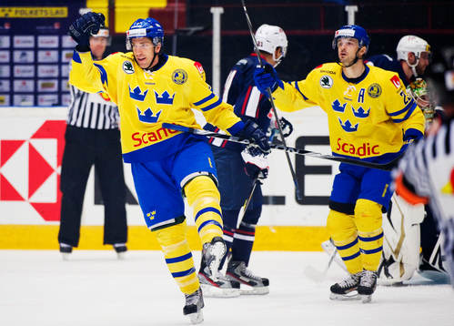 Joel Lundqvist, Sverige, jubel
