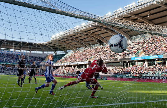 Hannes Stiller, IFK Göteborg, gör 1-0