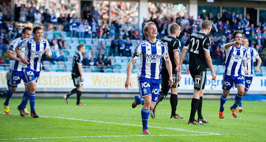 Joel Allansson, IFK Göteborg, jubel
