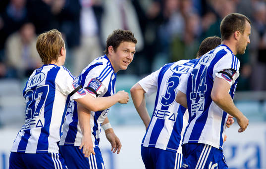 Hannes Stiller, IFK Göteborg, gör 1-0