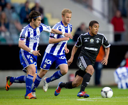 Michel Pires, GIF Sundsvall. Nordin Gerzic, Robin Söder,