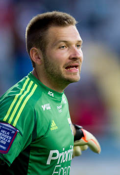 John Alvbåge, målvakt