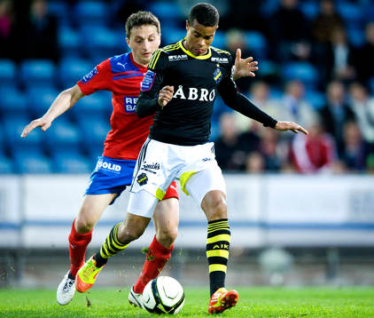 Ardian Gashi, Helsingborg och Robin Quaison, AIK