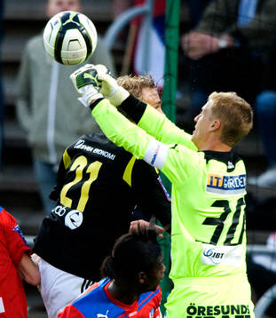 Pär Hansson, målvakt, Helsingborg