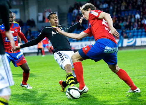 Robin Quaison, AIK och Erlend Hanstveit, Helsingborg