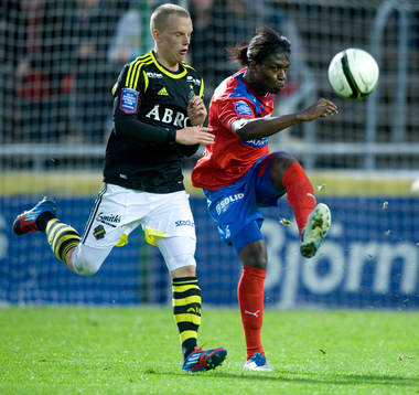 Joseph Baffo, Helsingborg och Daniel Gustavsson, AIK