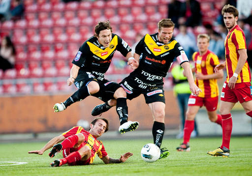 Stefan Ishizaki och Anders Svensson, Elfsborg flyger över