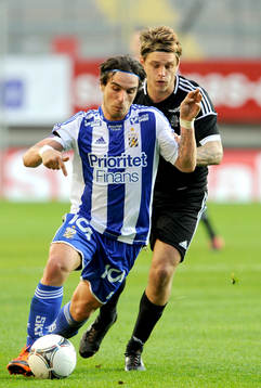 Fredrik Holster, Sundsvall jagar Nordin Gerzic, Göteborg