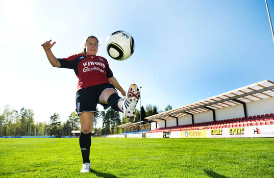 Kendall Fletcher på Vittsjö Idrottspark