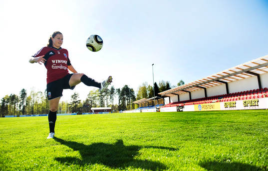 Kendall Fletcher på Vittsjö Idrottspark