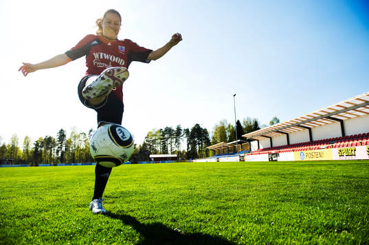 Kendall Fletcher på Vittsjö Idrottspark