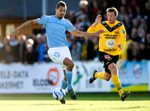 Mathias Ranegie, Malmö och Daniel Nilsson, Mjällby