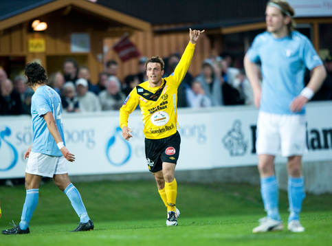 2-2 Erton Fejzullahu, Mjällby, jubel