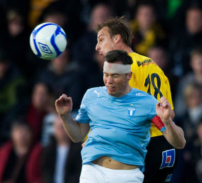 Pär Ericsson, Mjällby och Daniel Andersson, Malmö