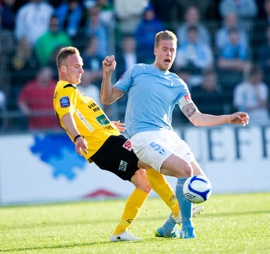 Marcus Ekenberg, Mjällby och Pontus Jansson, Malmö